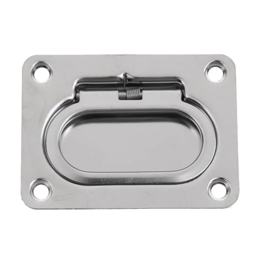 Marine Grade Stainless Steel Boat Hatch Handle Spring Loaded Lift Handle Cabin Fittings for Boat Hatches and Drawers
Marine Grade Stainless Steel Boat Hatch Handle Spring Loaded Lift Handle Cabin Fittings for Boat Hatches and Drawers