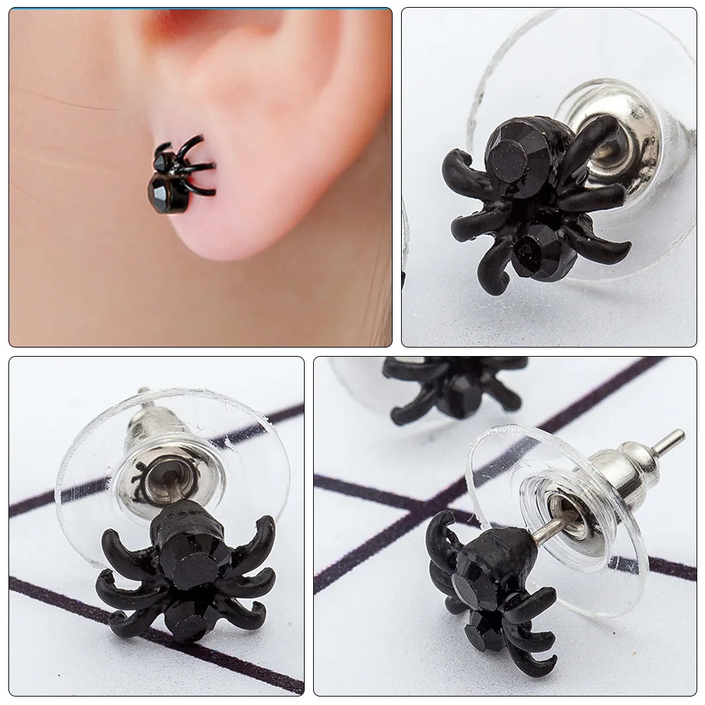 Little Spider Ear Studs Halloween Costume Jewelry Creative Spider Pattern Danglers For Party Theatrical Role Play Decor
Little Spider Ear Studs Halloween Costume Jewelry Creative Spider Pattern Danglers For Party Theatrical Role Play Decor