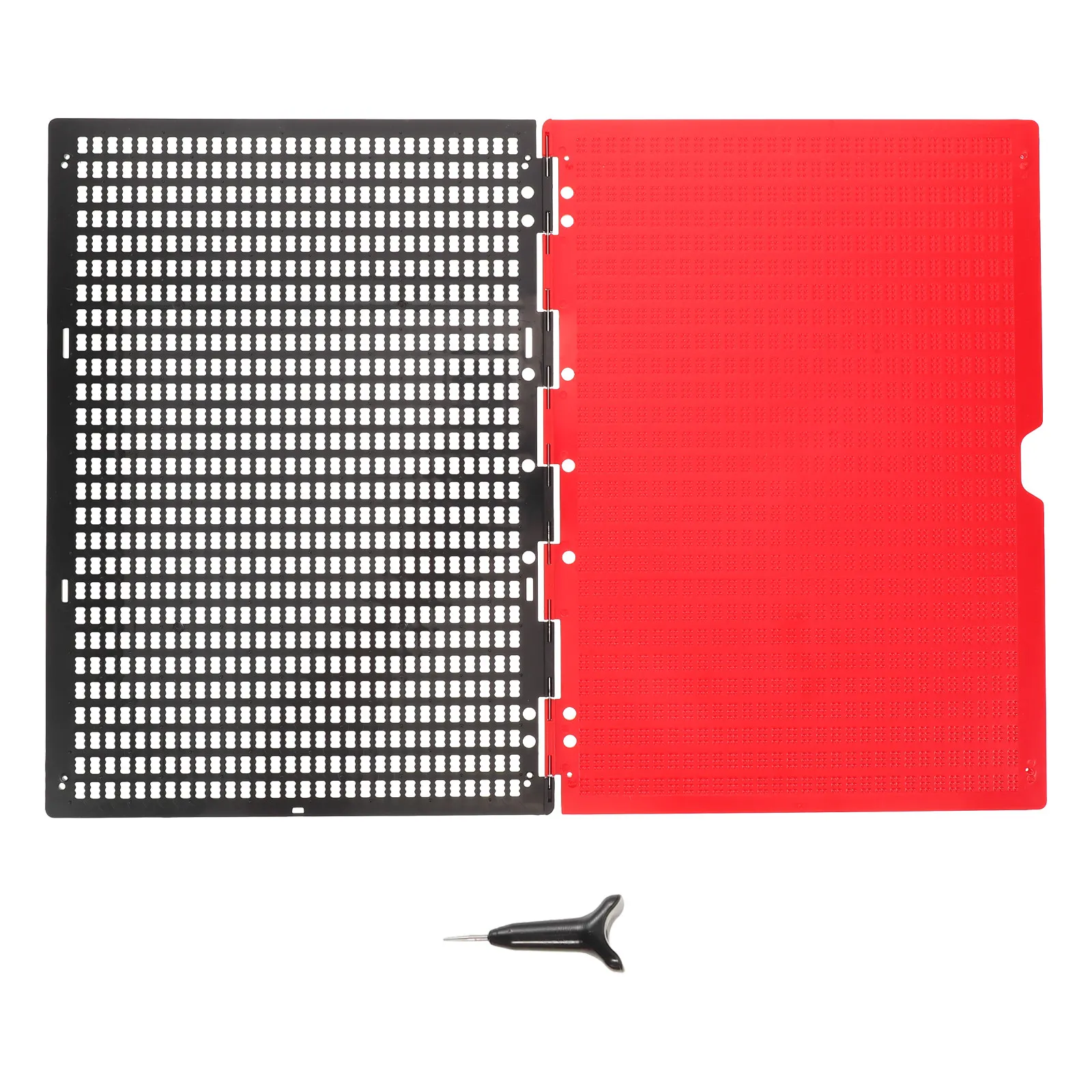 1Set Braille Writing Board Portable Large Capacity 27 Lines 30 Cells Thick Plastic Braille Writer Pen Beginner Learning Aid Home
1Set Braille Writing Board Portable Large Capacity 27 Lines 30 Cells Thick Plastic Braille Writer Pen Beginner Learning Aid Home