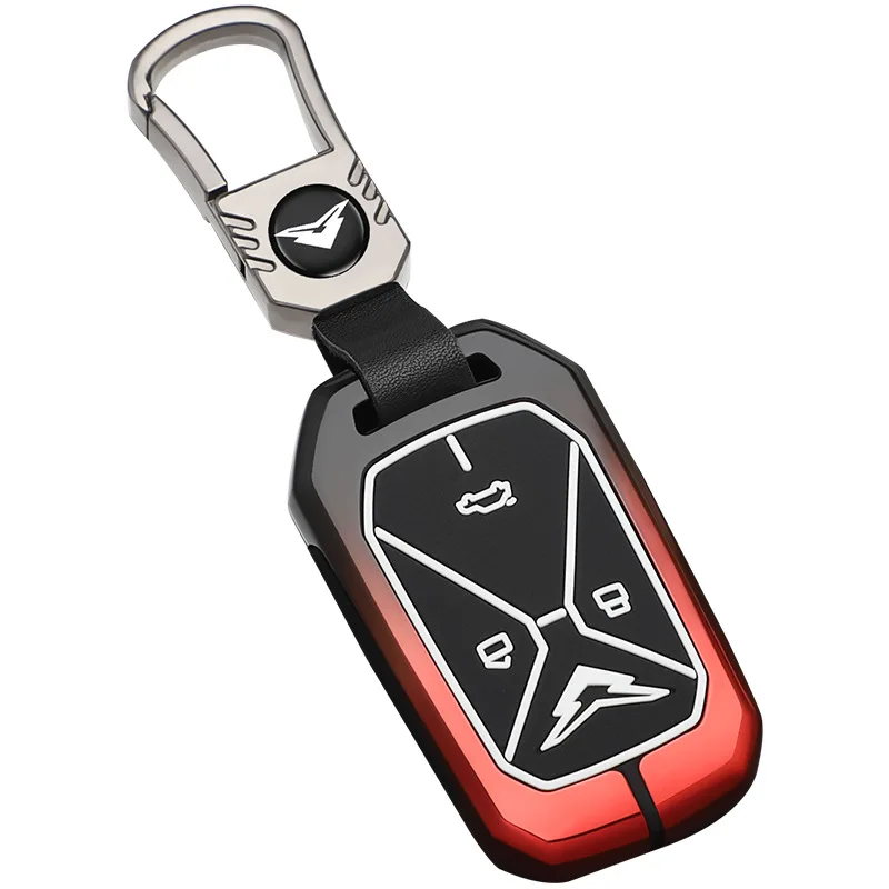 Premium Zinc Alloy Key Cover Case for Kaiyi Xuanjie/Xuanjie Pro/Xuanjie Pro EV (2020-2022) - Protective Key Fob Shell Keybag
Premium Zinc Alloy Key Cover Case for Kaiyi Xuanjie/Xuanjie Pro/Xuanjie Pro EV (2020-2022) - Protective Key Fob Shell Keybag