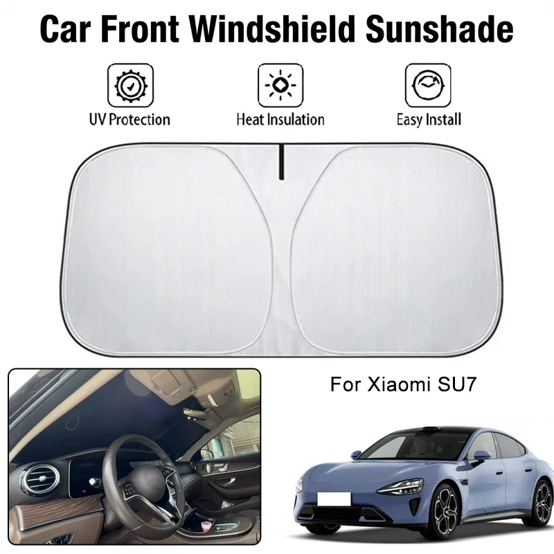 Foldable Car Windshield Sun Shade UV Block Heat Insulation For Xiaomi SU7 Interior Protection Accessories
Foldable Car Windshield Sun Shade UV Block Heat Insulation For Xiaomi SU7 Interior Protection Accessories