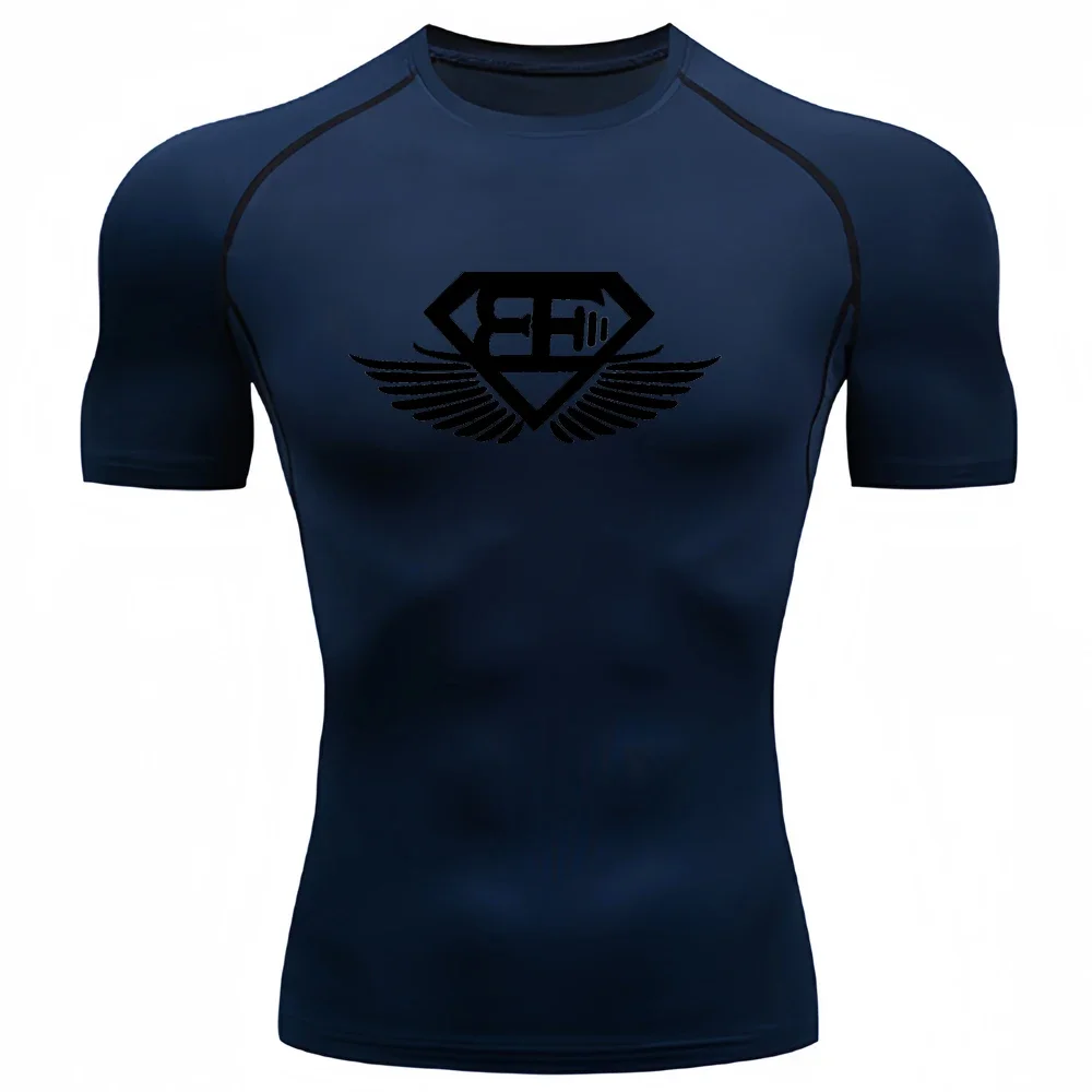 Men's Bodybuilding Sports Tight T-shirt Summer Compression O-Neck T Shirt Gym Fitness Quick Dry Running Tshirt Male Workout Tops
Men's Bodybuilding Sports Tight T-shirt Summer Compression O-Neck T Shirt Gym Fitness Quick Dry Running Tshirt Male Workout Tops
