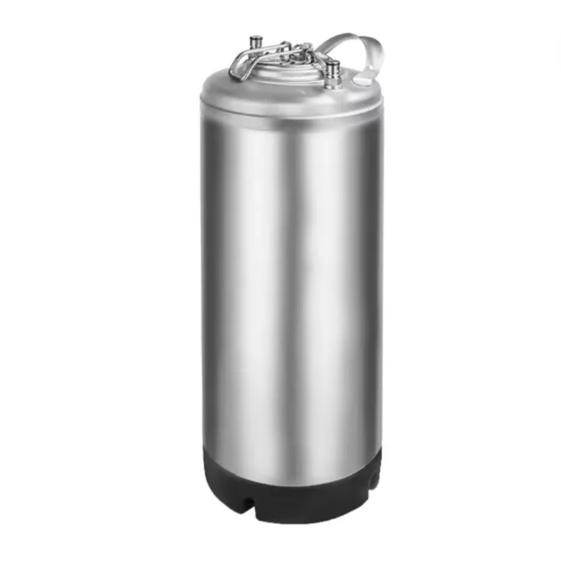 New 5 Gallon Ball Lock Keg, Stainless Steel Beer Keg with Single Handle for Draft, Homebrew and Craft Beer NSF Certificated
New 5 Gallon Ball Lock Keg, Stainless Steel Beer Keg with Single Handle for Draft, Homebrew and Craft Beer NSF Certificated