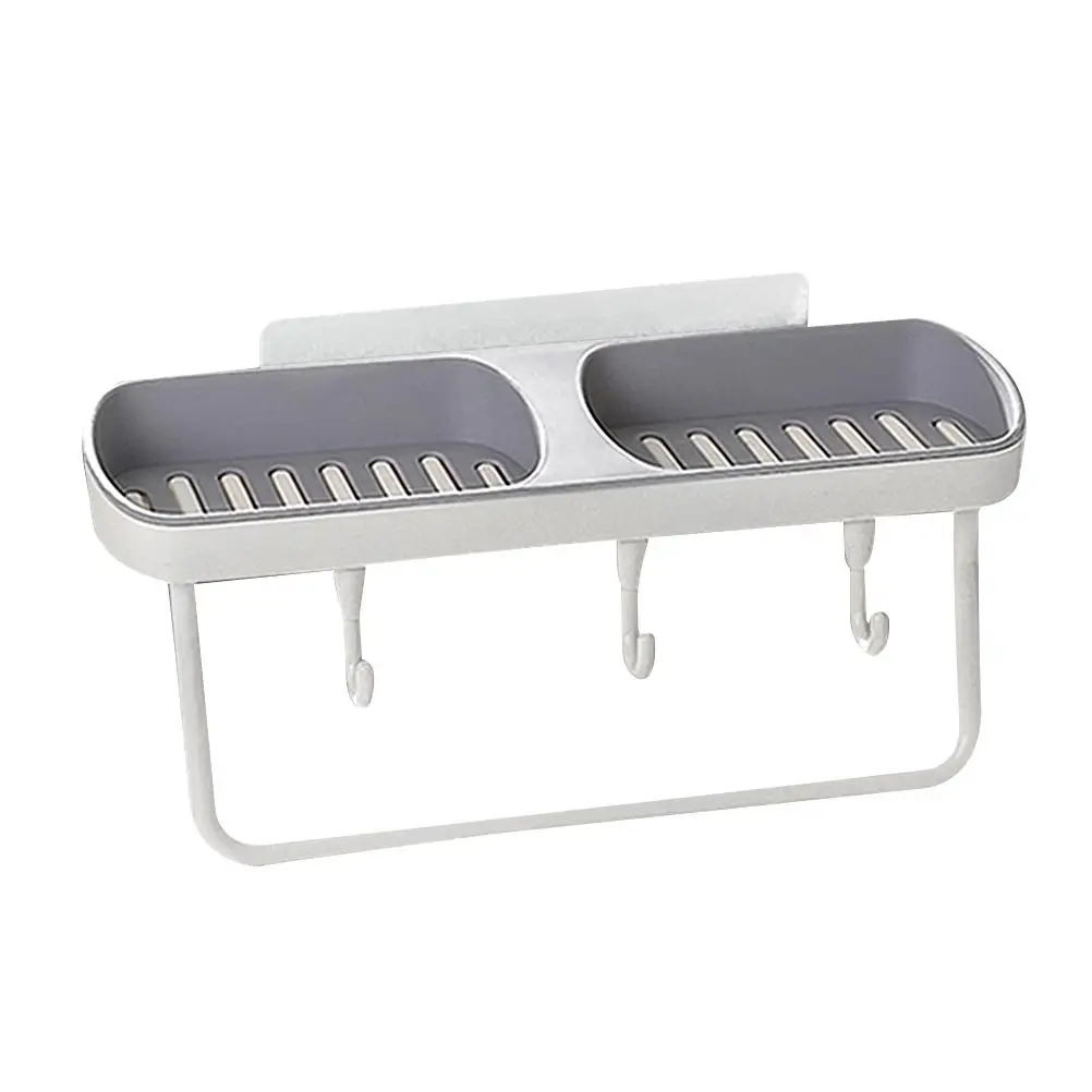 Wall Mounted Grid Soap Box Punch Free Drain Rack Bathroom Organizer Hollow Punch Free Soap Rack Strip Store Water
Wall Mounted Grid Soap Box Punch Free Drain Rack Bathroom Organizer Hollow Punch Free Soap Rack Strip Store Water