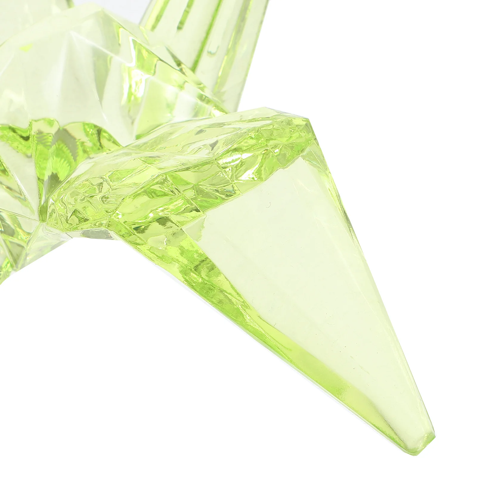 Grass Green Origami Crane Acrylic 3D Decoration For Home Party Wedding Holiday Gift Transparent Animal Creative Craft
Grass Green Origami Crane Acrylic 3D Decoration For Home Party Wedding Holiday Gift Transparent Animal Creative Craft