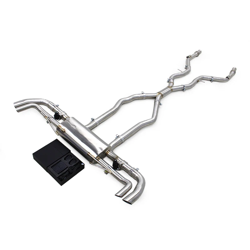 OBM Stainless Steel Catback For Mercedes-Benz GLS63 AMG 5.5T 2015-2019 Muffler Exhaust Pipes Valvetronic Rebound System
OBM Stainless Steel Catback For Mercedes-Benz GLS63 AMG 5.5T 2015-2019 Muffler Exhaust Pipes Valvetronic Rebound System