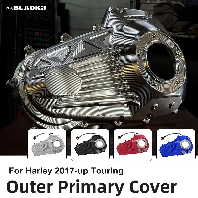 BLACK3 Colorful Outer Primary Cover for Harley Davidson 2017-up Touring Road Glide Street Glide Road King Ultra Limited FLHXSE
BLACK3 Colorful Outer Primary Cover for Harley Davidson 2017-up Touring Road Glide Street Glide Road King Ultra Limited FLHXSE