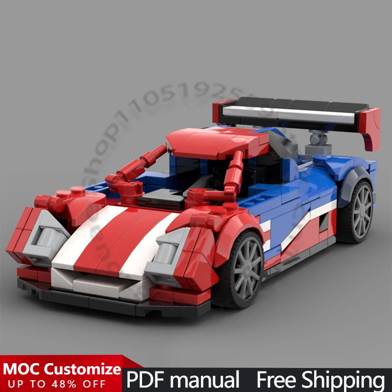 Набор для сборки гоночного автомобиля из 307 деталей, прототип гоночного автомобиля MOC, модульный конструктор, развивающая игрушка для самостоятельной сборки, подарок
Набор для сборки гоночного автомобиля из 307 деталей, прототип гоночного автомобиля MOC, модульный конструктор, развивающая игрушка для самостоятельной сборки, подарок