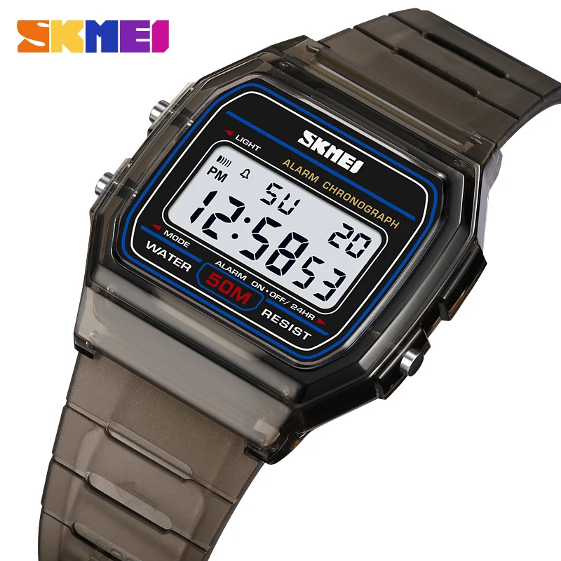 SKMEI Electronic Waterproof Sport Watch Men Women Fashion Countdown Boy Girl Digital Date Wristwatch Reloj Hombre
SKMEI Electronic Waterproof Sport Watch Men Women Fashion Countdown Boy Girl Digital Date Wristwatch Reloj Hombre