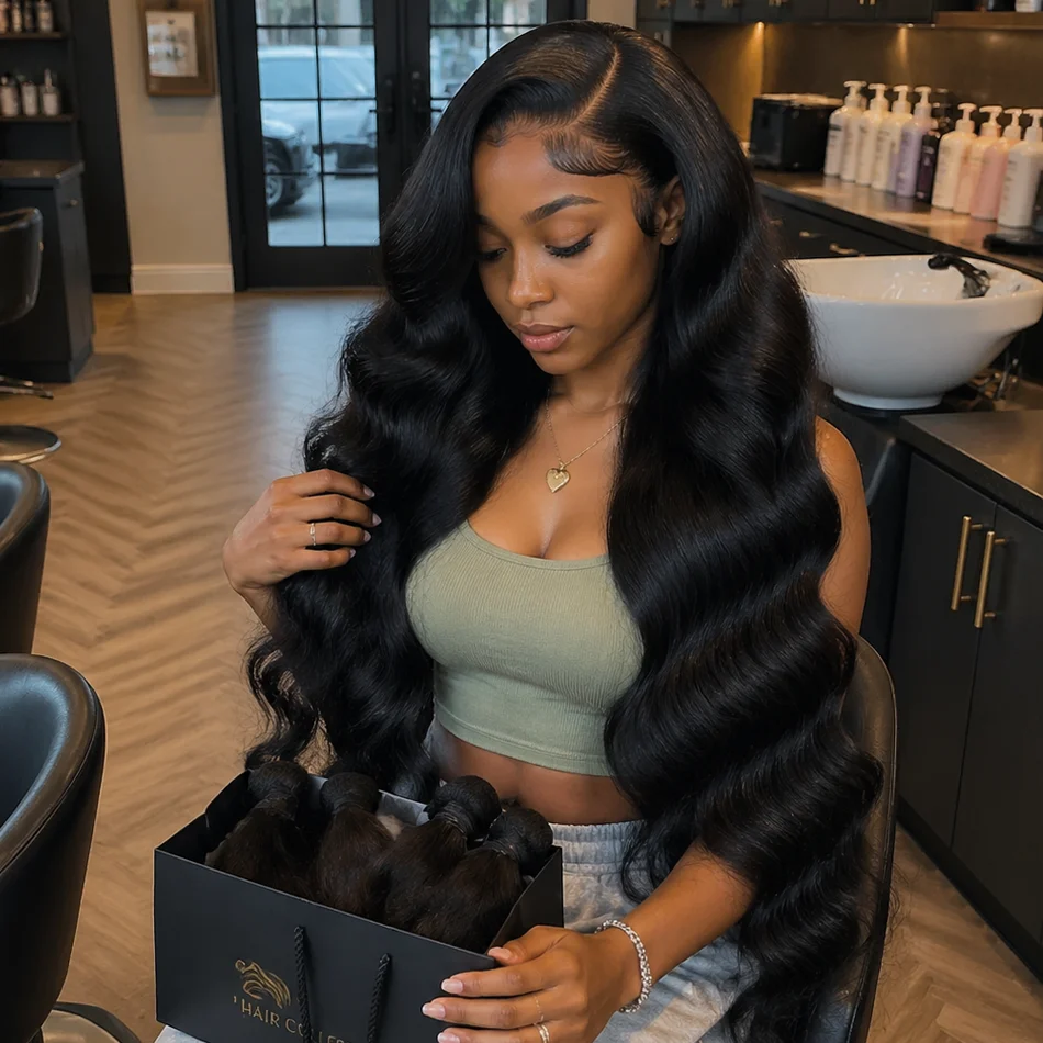 Natural Black Body Wave 40 Inch 250% Density Remy Human Hair Wigs 13x4 HD Lace Frontal Bleached Knots 5x5 Glueless Wear and Go B
Natural Black Body Wave 40 Inch 250% Density Remy Human Hair Wigs 13x4 HD Lace Frontal Bleached Knots 5x5 Glueless Wear and Go B