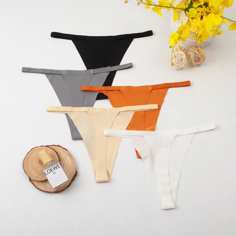 Women Thong Seamless G-String Panties Low rise Sexy Ladies Briefs Pantie Comfor Invisible Female Underwear Thongs стринги женски
Women Thong Seamless G-String Panties Low rise Sexy Ladies Briefs Pantie Comfor Invisible Female Underwear Thongs стринги женски