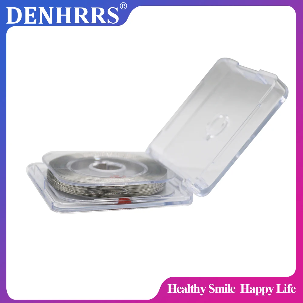 Рулон ортодонтической лигатуры из нержавеющей стали высокого качества, 40 г/рулон
Рулон ортодонтической лигатуры из нержавеющей стали высокого качества, 40 г/рулон