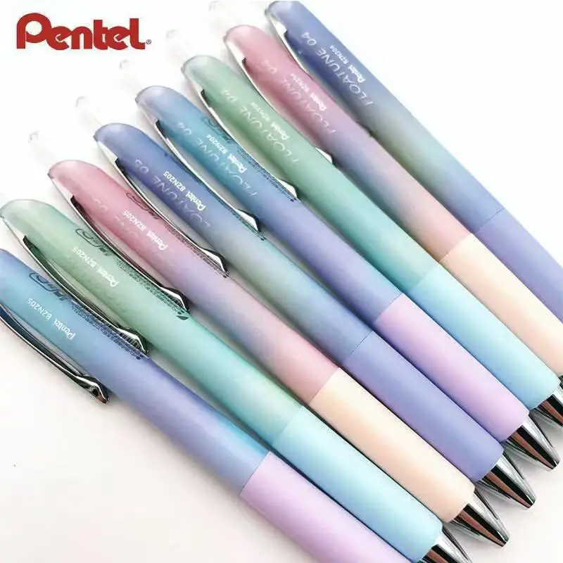 Гелевая ручка Pentel FLOATUNE с градиентом, разные цвета, гладкая, низкофункциональная, чернильная ручка со средним наконечником 0,5 мм для письма, эстетического журналов
Гелевая ручка Pentel FLOATUNE с градиентом, разные цвета, гладкая, низкофункциональная, чернильная ручка со средним наконечником 0,5 мм для письма, эстетического журналов