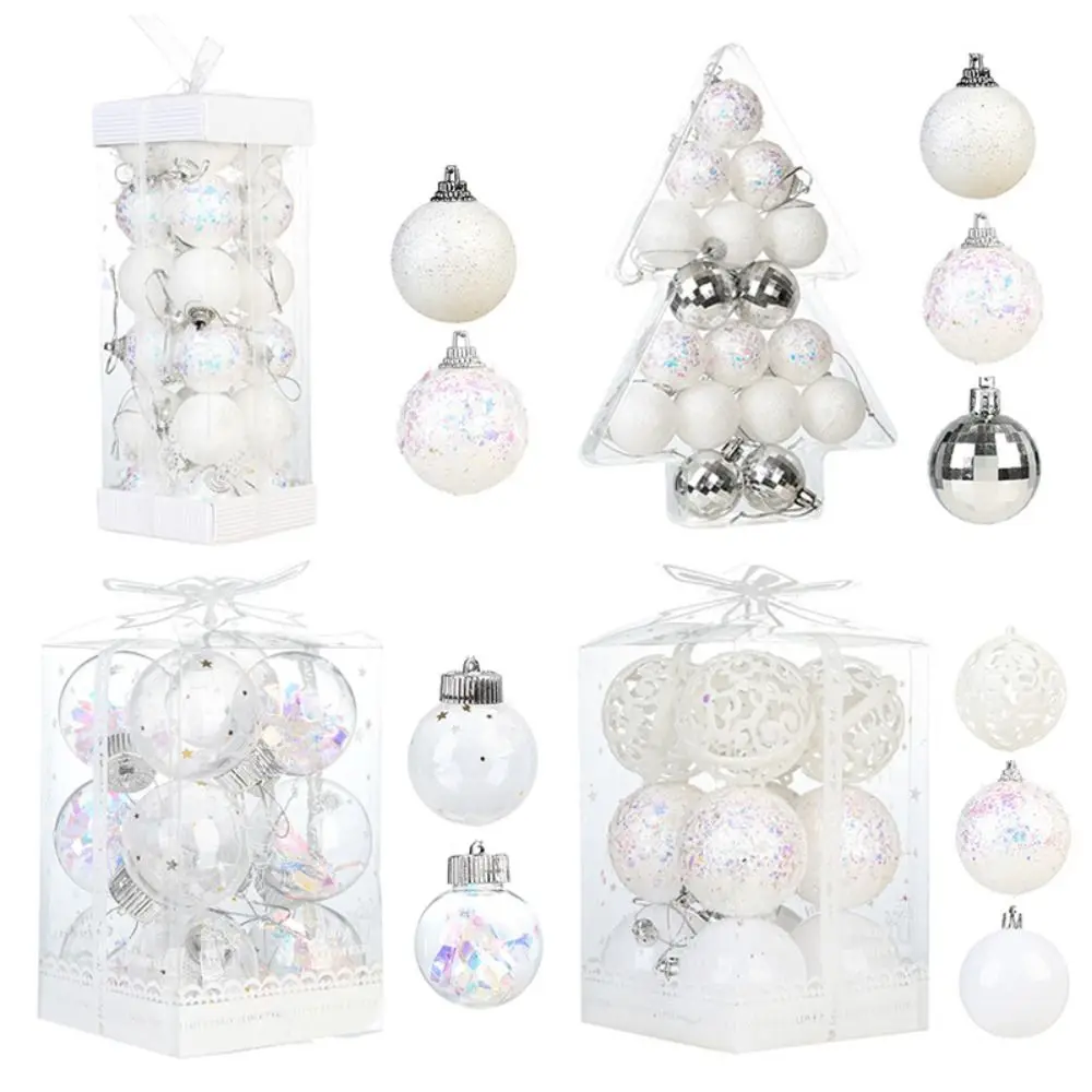 6cm/3.5cm Transparent Christmas Balls Plastic Elegant Christmas Hanging Balls DIY Christmas Tree Pendants New Year Decoration
6cm/3.5cm Transparent Christmas Balls Plastic Elegant Christmas Hanging Balls DIY Christmas Tree Pendants New Year Decoration