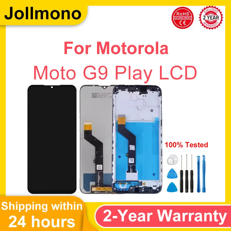 G9 Play IPS LCD for Motorola G9 Play LCD Display Touch Screen Digiziter Assembly pantalla For Moto G9Play With Frame LCD Display
G9 Play IPS LCD for Motorola G9 Play LCD Display Touch Screen Digiziter Assembly pantalla For Moto G9Play With Frame LCD Display