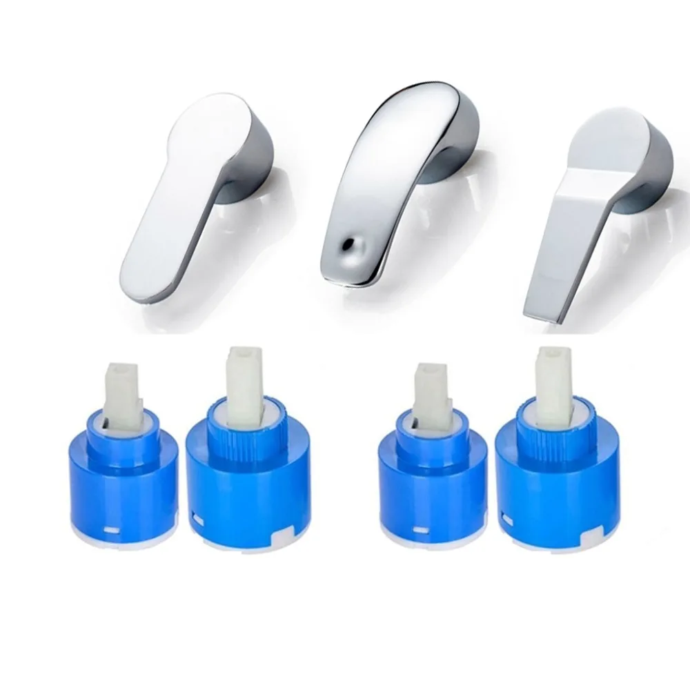 Shower faucet handwheel repair accessories, 35/40mm Kitchen faucet cartridge replacement, Bathroom faucet handle chrome plated
Shower faucet handwheel repair accessories, 35/40mm Kitchen faucet cartridge replacement, Bathroom faucet handle chrome plated