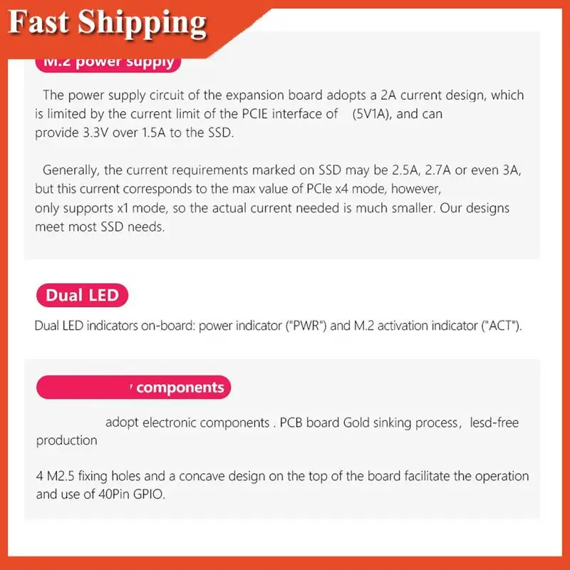 Эффективная плата расширения PCIE M.2 NVME 2230 2242 Gen3 SSD HAT + корпус + радиатор SSD для Raspberry Pi 5 PCIE M.2 NVME SSD HAT Easy
Эффективная плата расширения PCIE M.2 NVME 2230 2242 Gen3 SSD HAT + корпус + радиатор SSD для Raspberry Pi 5 PCIE M.2 NVME SSD HAT Easy