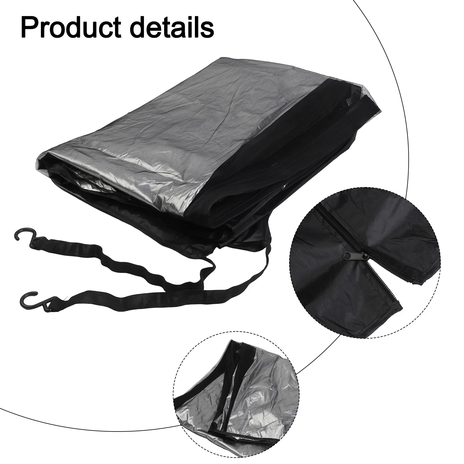 Outdoor Activities Black Magnetic Sunshade Trunk Sunshade Nylon Material Single Layer Design Double Layer Design
Outdoor Activities Black Magnetic Sunshade Trunk Sunshade Nylon Material Single Layer Design Double Layer Design