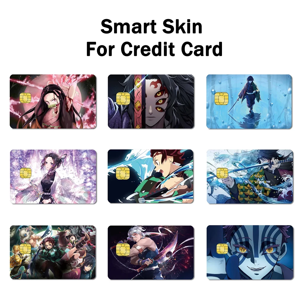 Kamado Tanjiro Credit Debit Card Stickers Anime Demon Slayer Nezuko Bank Cards Small Chip Matte Sticker Waterproof Decals Toys
Kamado Tanjiro Credit Debit Card Stickers Anime Demon Slayer Nezuko Bank Cards Small Chip Matte Sticker Waterproof Decals Toys