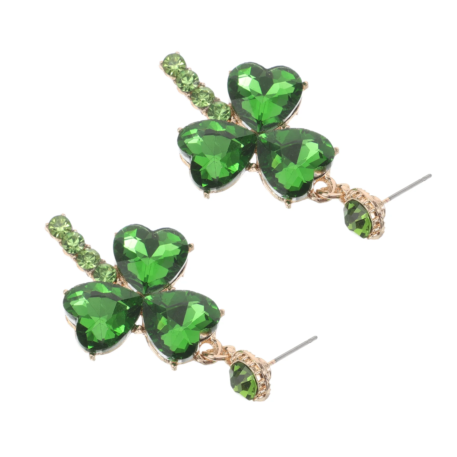1 Pair Green Shamrock Dangle Earrings For Women St Patrick'S Day Rhinestone Drop Earrings Irish Holiday Jewelry
1 Pair Green Shamrock Dangle Earrings For Women St Patrick'S Day Rhinestone Drop Earrings Irish Holiday Jewelry
