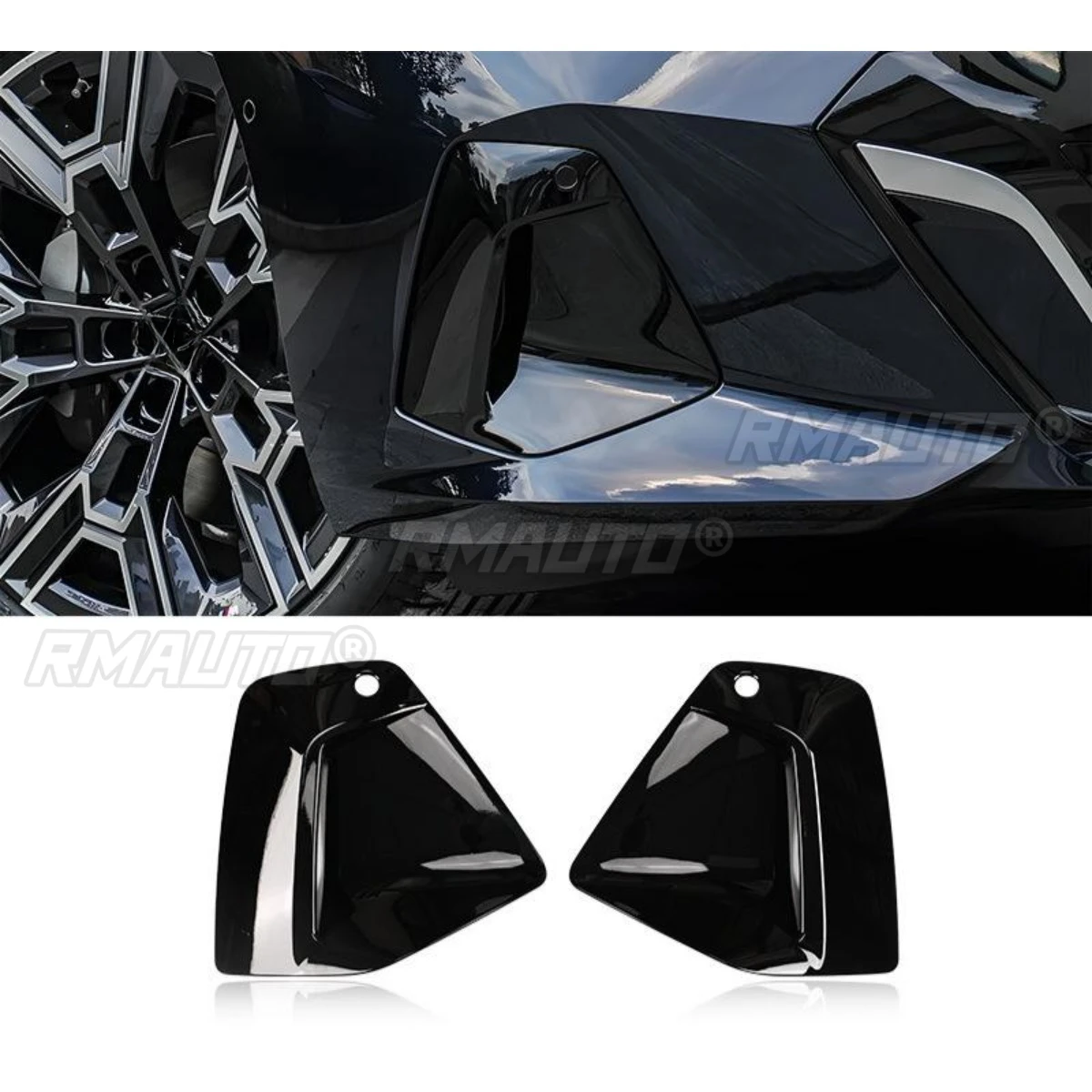 Car Bumper Air Intake Vent Splitter Accessories Bumper Splitter Cover Air Vent Trim Body Kit For BMW i5 2024-2025 M Sport Style
Car Bumper Air Intake Vent Splitter Accessories Bumper Splitter Cover Air Vent Trim Body Kit For BMW i5 2024-2025 M Sport Style