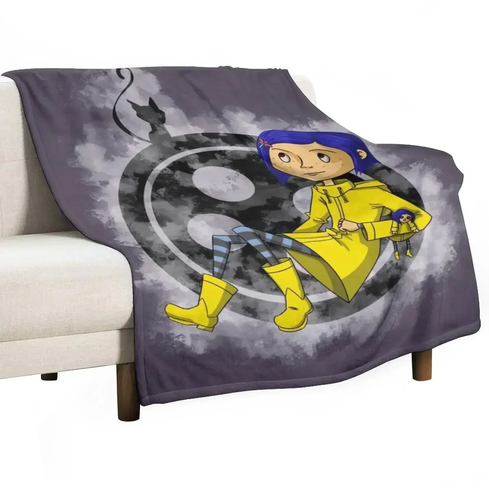 Twitchy Witchy Girl Throw Blanket Travel Size Cozy Blanket for Plane Train
Twitchy Witchy Girl Throw Blanket Travel Size Cozy Blanket for Plane Train