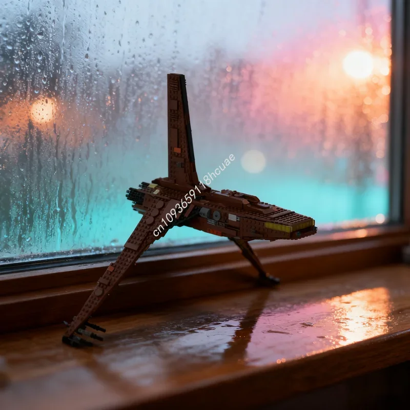 858pcs MOC Sandcrawler B Model Star Battle Building blocks Christmas gift Construction DIY creative idea Kids toys Birthday
858pcs MOC Sandcrawler B Model Star Battle Building blocks Christmas gift Construction DIY creative idea Kids toys Birthday