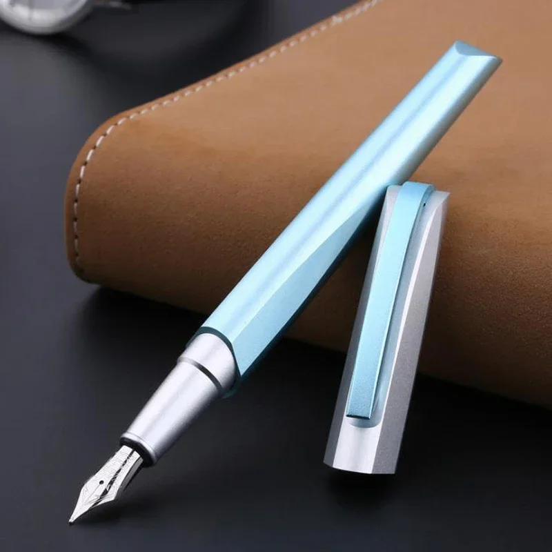 New Picasso 960 Beauty Of Riemann Cutting Aluminum Barrel Fountain Pen Fine Nib Ink Pen Luxurious Writing Gift Pen Set
New Picasso 960 Beauty Of Riemann Cutting Aluminum Barrel Fountain Pen Fine Nib Ink Pen Luxurious Writing Gift Pen Set