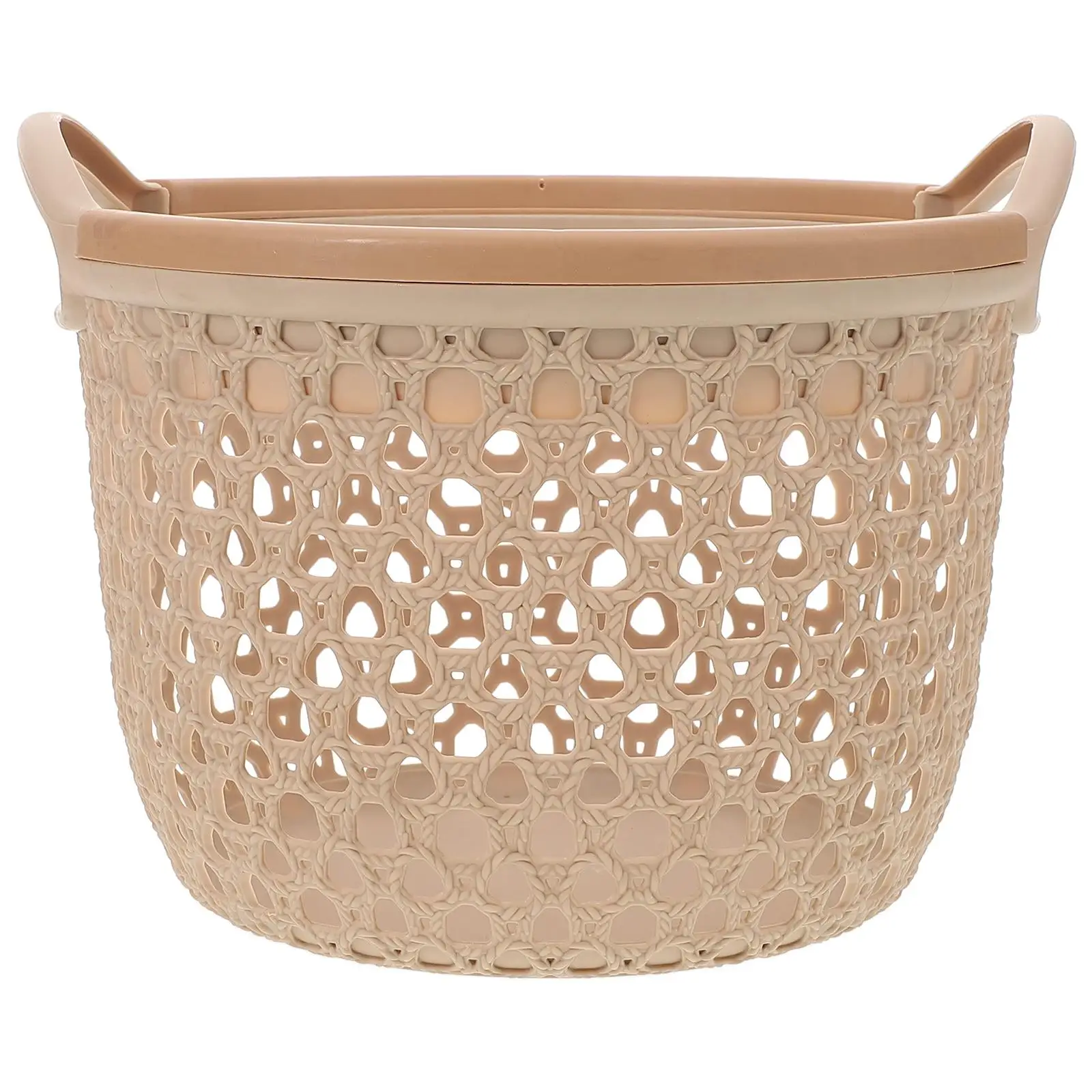 Laundry Basket Plastic Baskets for Storage Blanket Decorative Woven Pastoral Style Pp Multi-function Desk
Laundry Basket Plastic Baskets for Storage Blanket Decorative Woven Pastoral Style Pp Multi-function Desk