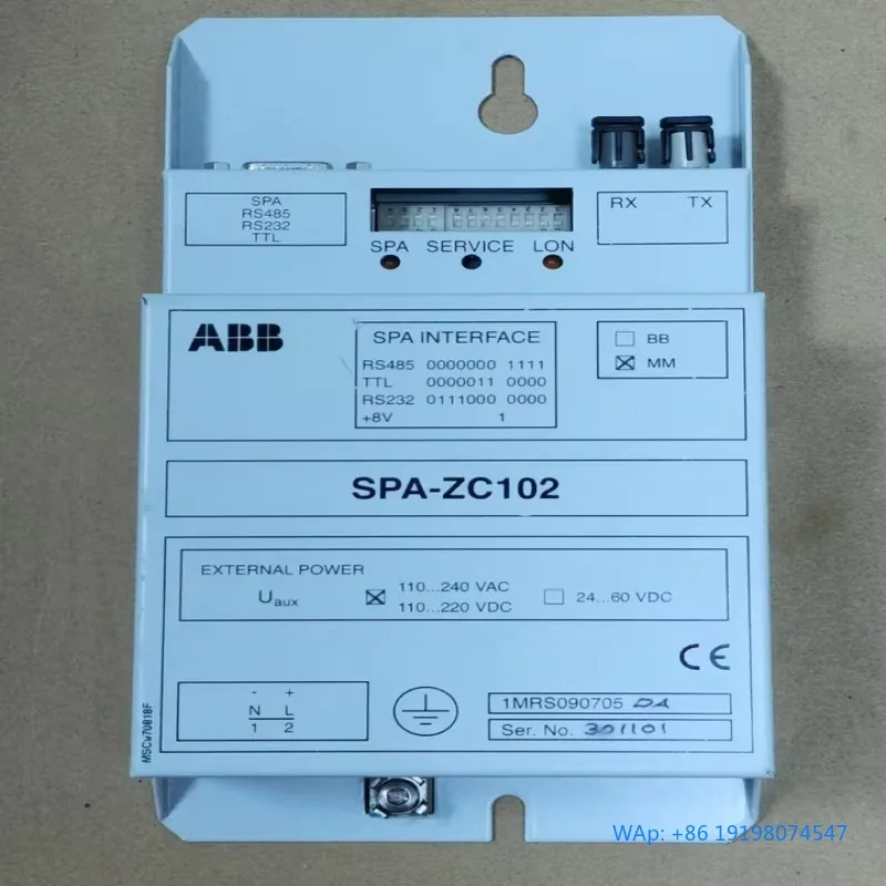SPAZC102 Interface Module for PLC Industrial Automation
SPAZC102 Interface Module for PLC Industrial Automation