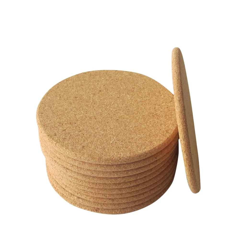 16 Pcs Cork Cup Pads for Drinks Bar Heat Resistance Insulation Non Mat Thick Soft Protective Table Pad Absorbent
16 Pcs Cork Cup Pads for Drinks Bar Heat Resistance Insulation Non Mat Thick Soft Protective Table Pad Absorbent
