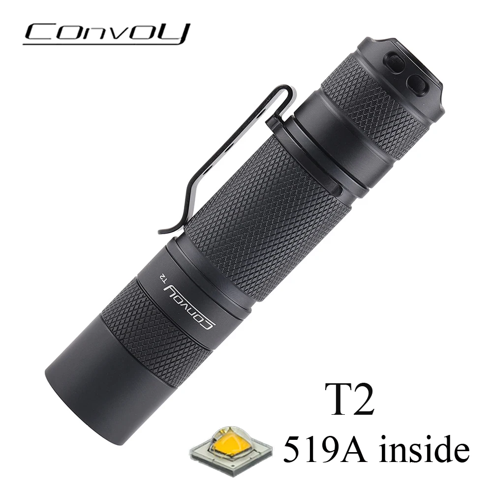 Convoy T2 519A Flashlight AA / 14500 Flash Light Mini Led Lanterna Fishing Portable Lighting
Convoy T2 519A Flashlight AA / 14500 Flash Light Mini Led Lanterna Fishing Portable Lighting