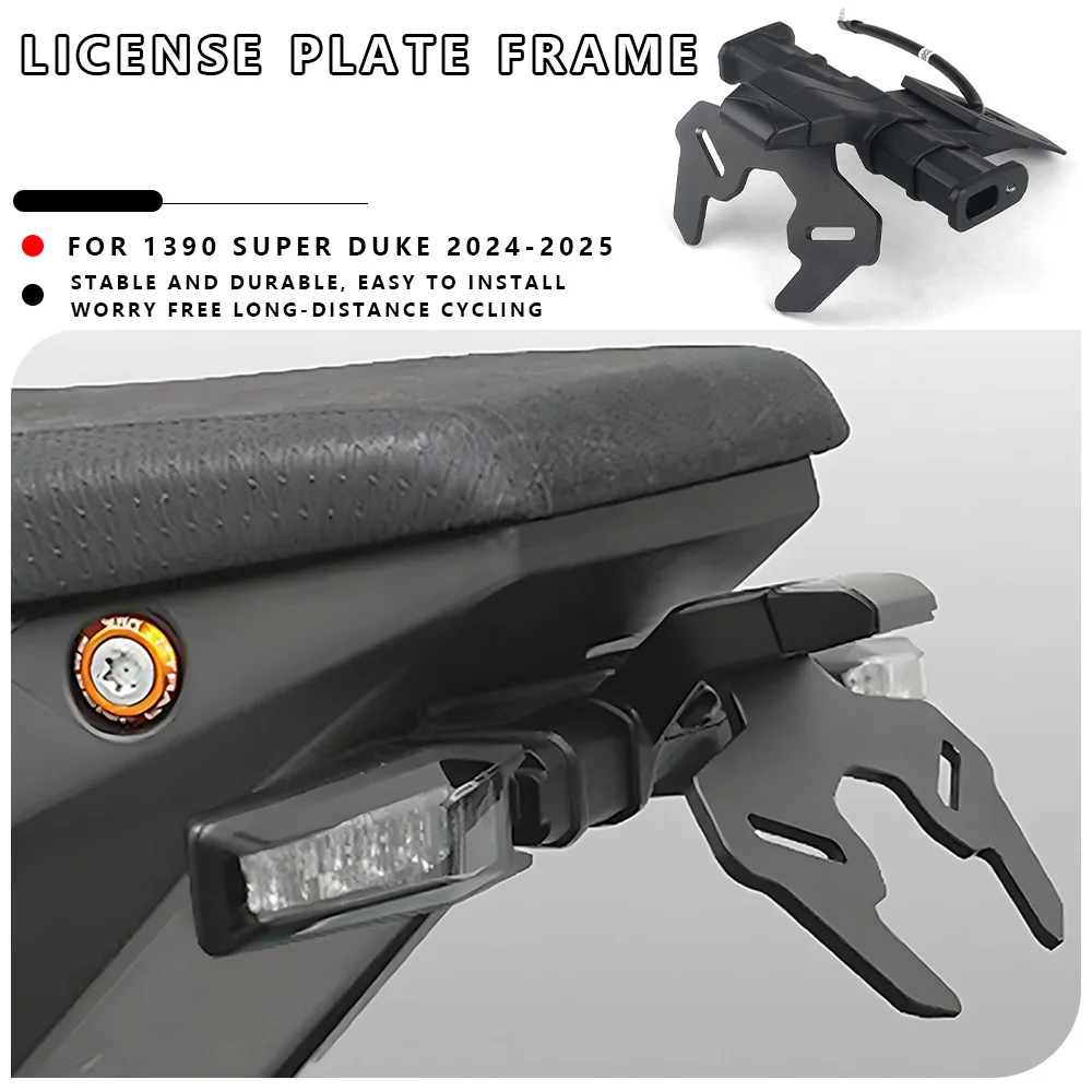 MTKRACING For KTM 1390 SUPER DUKE 2024-2025 Motorcycle Rear Short Tail Stock License Plate Holder Tailstock Frame Bracket Kit
MTKRACING For KTM 1390 SUPER DUKE 2024-2025 Motorcycle Rear Short Tail Stock License Plate Holder Tailstock Frame Bracket Kit