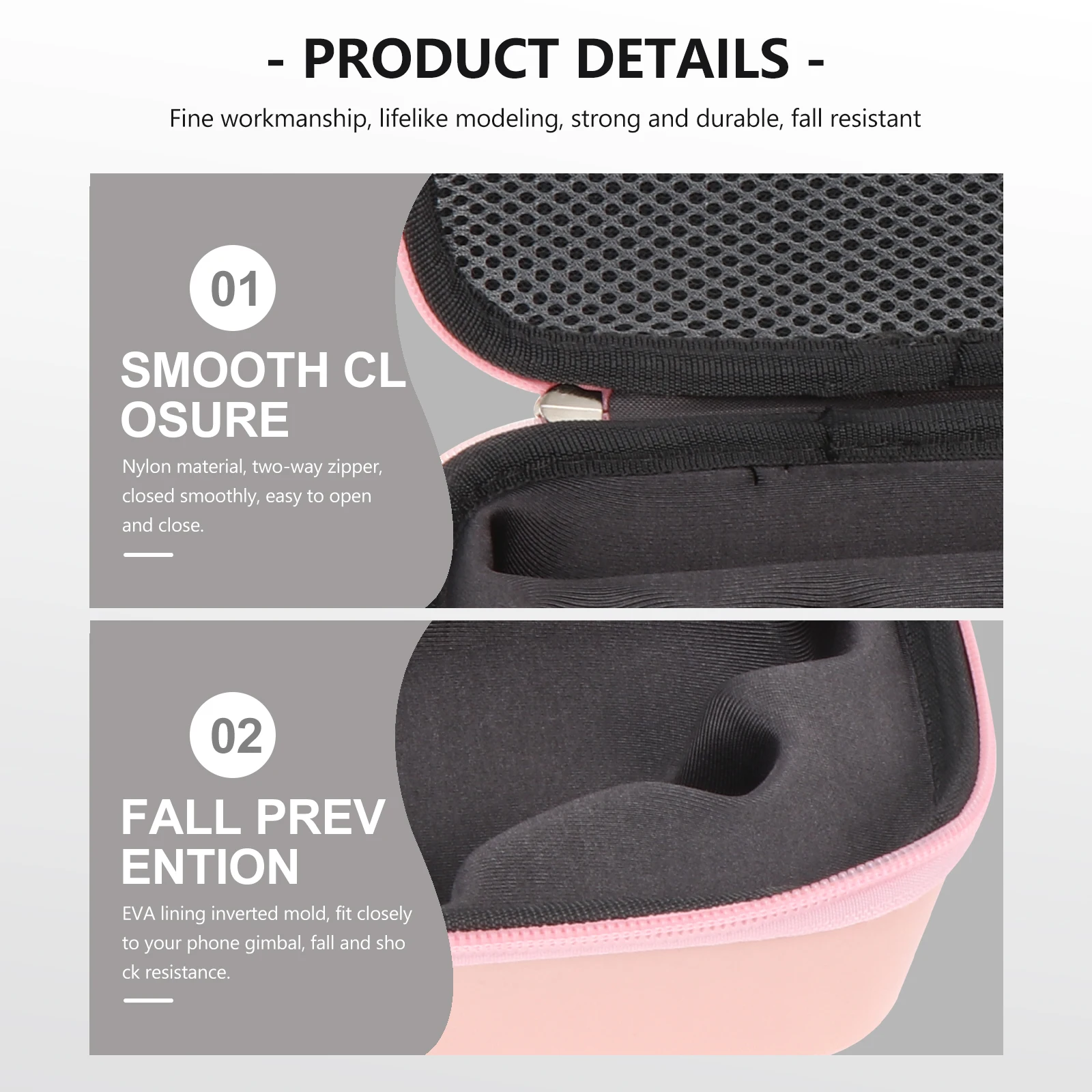 Osmo Mobile 3 4 Bag Protective Case Portable Storage Nylon H Zipper EVA Lining Fall Resistance Outdoor
Osmo Mobile 3 4 Bag Protective Case Portable Storage Nylon H Zipper EVA Lining Fall Resistance Outdoor