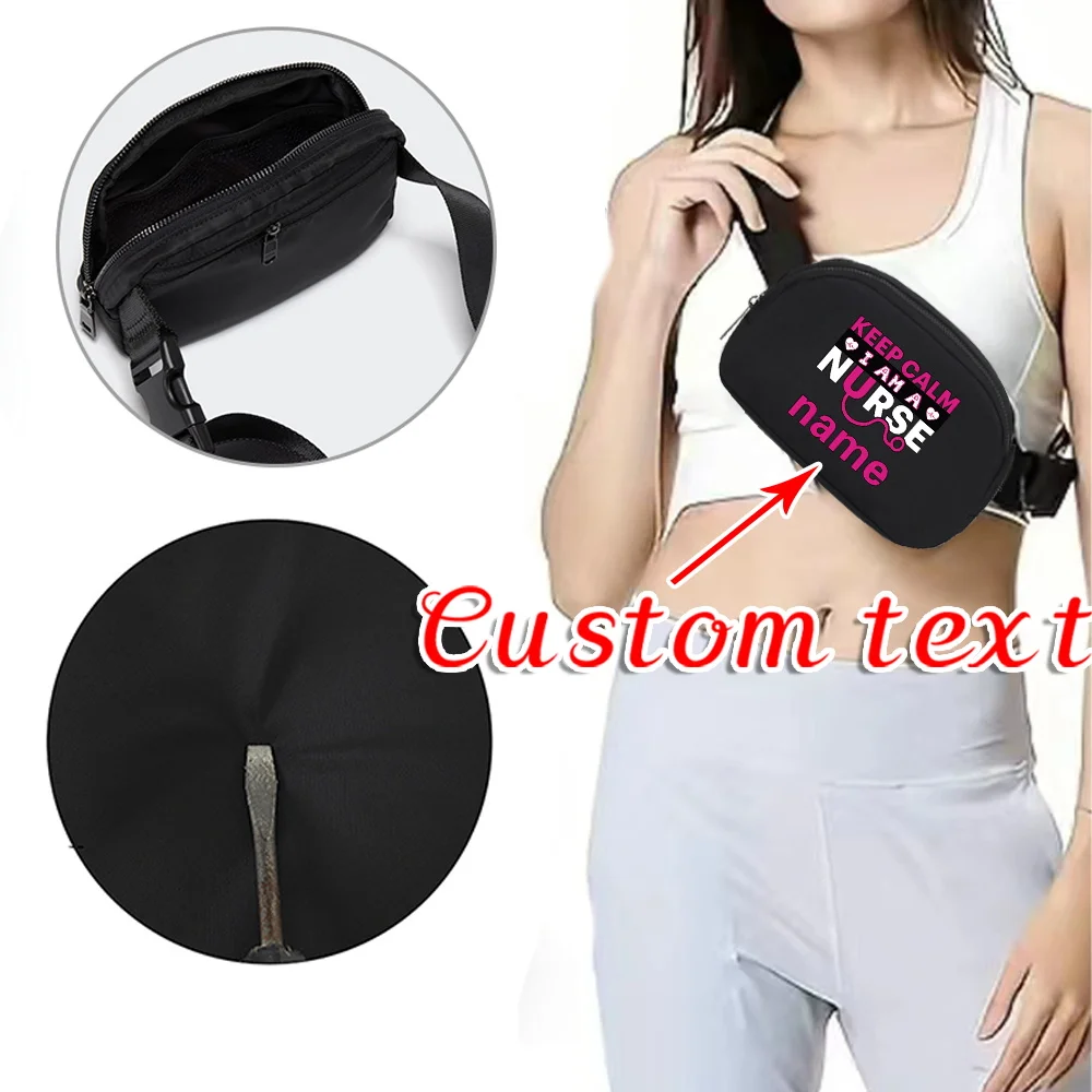 Personalized Customized Name Waist Bag Large Capacity Mobile Phone Wallet Storage Pack Custom Products High-quality Waist Pack
Personalized Customized Name Waist Bag Large Capacity Mobile Phone Wallet Storage Pack Custom Products High-quality Waist Pack