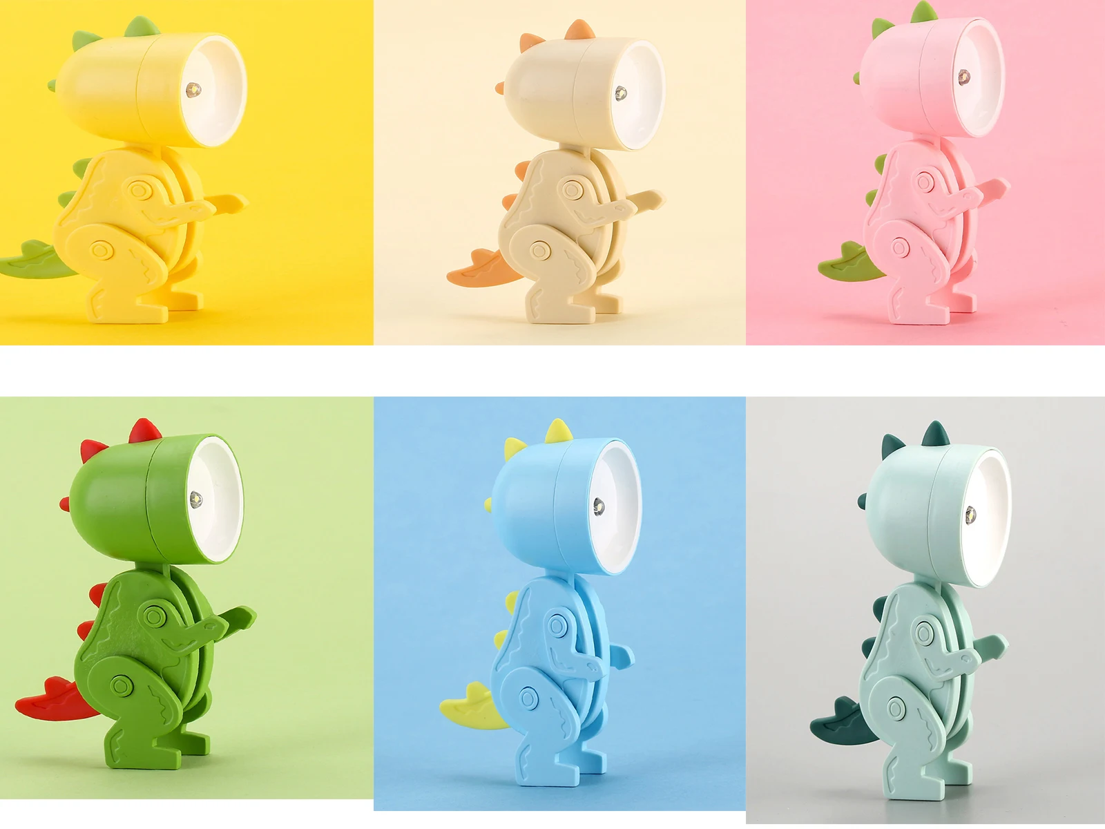 Mini Dinosaur Night Light Battery Magnetic Folding Nights Lamp Bedroom Bedside Table Ornaments Children's Toys LED Night Lights
Mini Dinosaur Night Light Battery Magnetic Folding Nights Lamp Bedroom Bedside Table Ornaments Children's Toys LED Night Lights