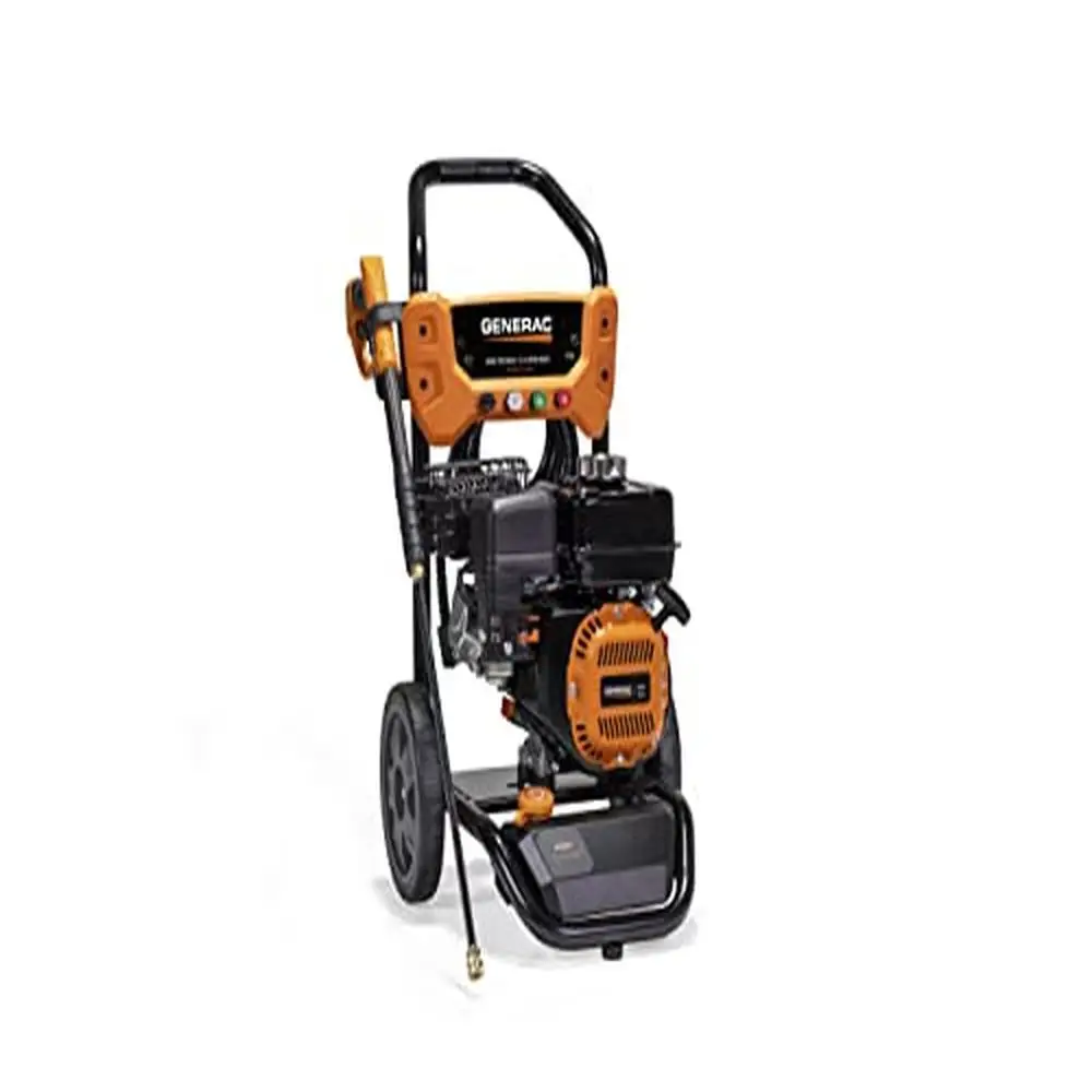 Газовая мойка высокого давления 3000 PSI 2,4 GPM с эргономичным распылителем, Быстросменные наконечники сопла, универсальные задачи очистки и
Газовая мойка высокого давления 3000 PSI 2,4 GPM с эргономичным распылителем, Быстросменные наконечники сопла, универсальные задачи очистки и