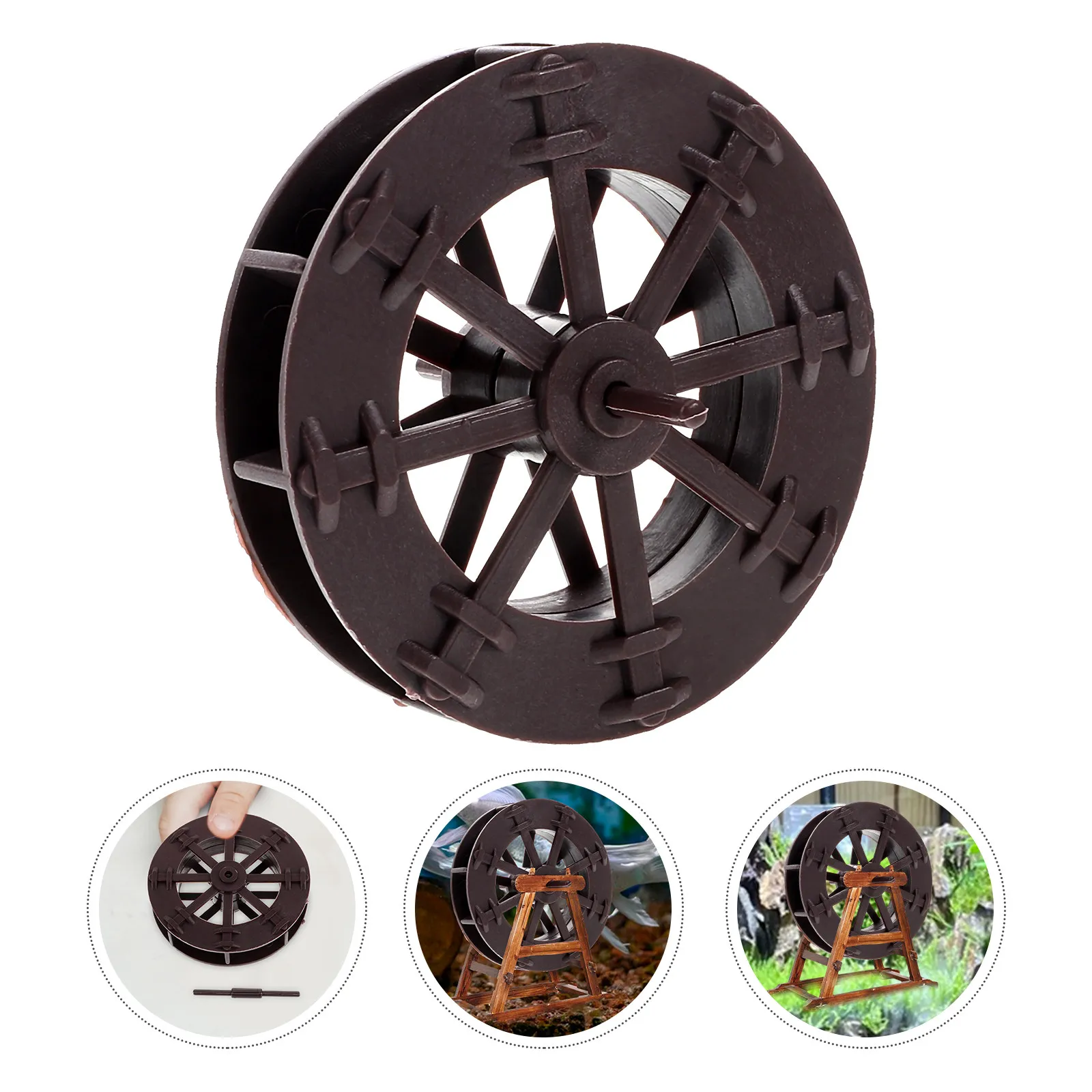 4Pcs Spinning Water Wheel Fountain Ornament for Garden Zen Fish Tank Indoor Desk Decor Miniature Landscape Decoration DIY
4Pcs Spinning Water Wheel Fountain Ornament for Garden Zen Fish Tank Indoor Desk Decor Miniature Landscape Decoration DIY