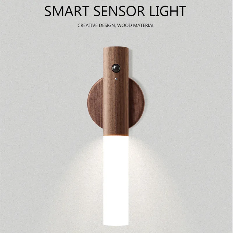 New LED Infrared Sensor Photosensitive Sensor Night Light Wireless USB Rechargeable Night Lamp for Bedside Wardrobe Wall Lamp
New LED Infrared Sensor Photosensitive Sensor Night Light Wireless USB Rechargeable Night Lamp for Bedside Wardrobe Wall Lamp