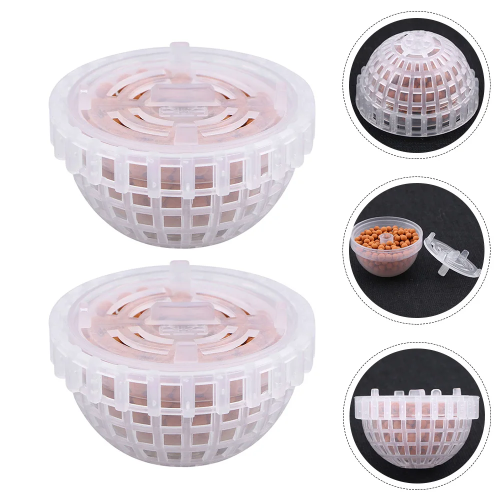 2 Pcs Mineral Balls Planter Half Spheres Durable Plastic Filter Holder Aquarium Shrimp House Fish Tank Decor Hydroponic Media
2 Pcs Mineral Balls Planter Half Spheres Durable Plastic Filter Holder Aquarium Shrimp House Fish Tank Decor Hydroponic Media