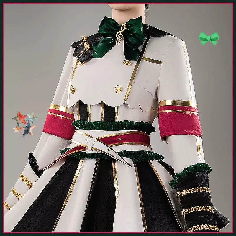Uma Musume Pretty Derby Ryo Military Song Cosplay Cute Military Uniform Dress Full Set Accessories Comic Con Party AniMuse
Uma Musume Pretty Derby Ryo Military Song Cosplay Cute Military Uniform Dress Full Set Accessories Comic Con Party AniMuse