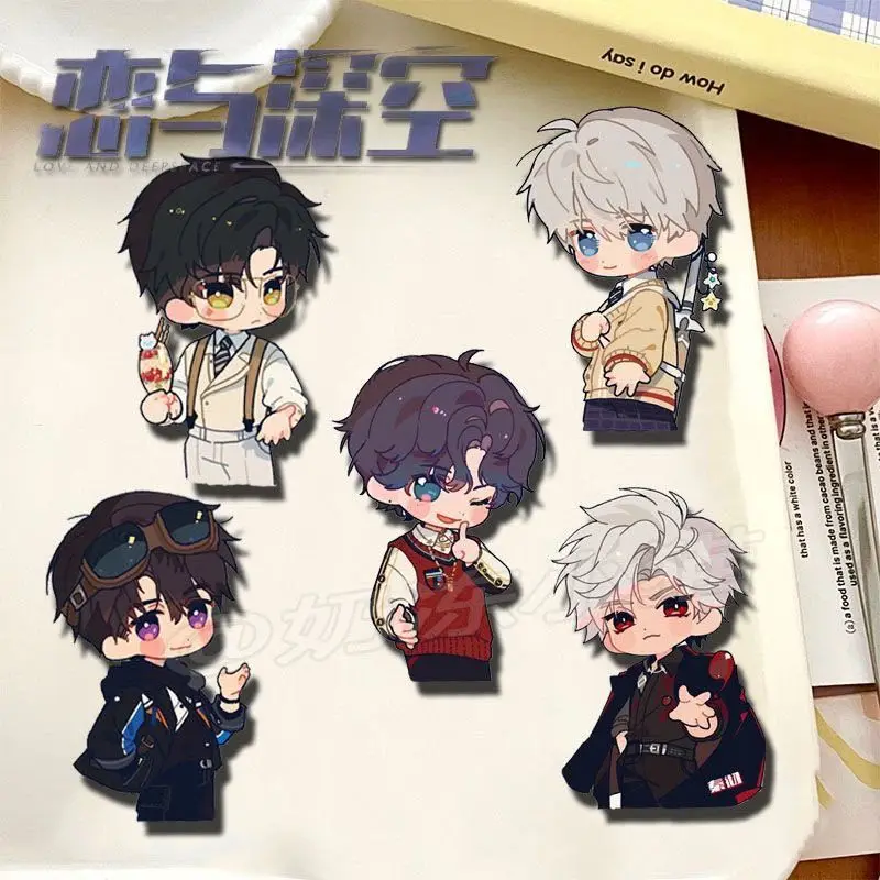Anime Love and Deepspace Zayne Sylus Xavier Rafayel Caleb Cosplay Cartoon Acrylic Keychain Pendant Cute Model Cosplay Decor Gift
Anime Love and Deepspace Zayne Sylus Xavier Rafayel Caleb Cosplay Cartoon Acrylic Keychain Pendant Cute Model Cosplay Decor Gift