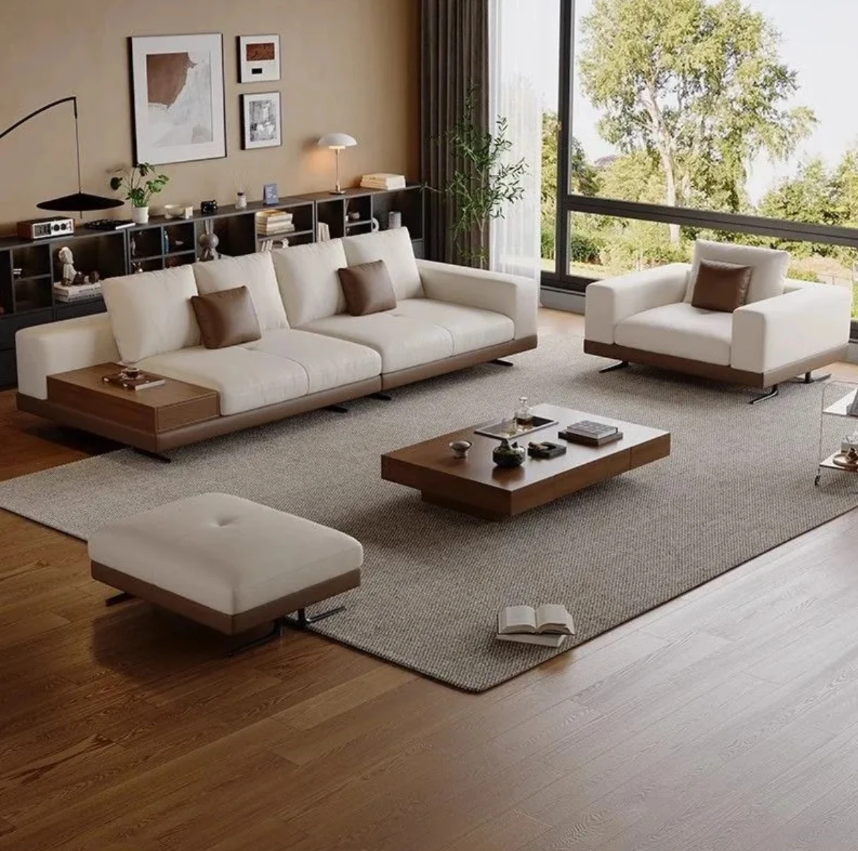 #Elegant Style Reclining Deep Seating Modular Sectional Sofa Set Wooden Frame Villa Living Room Fabric Eco-Friendly
#Elegant Style Reclining Deep Seating Modular Sectional Sofa Set Wooden Frame Villa Living Room Fabric Eco-Friendly