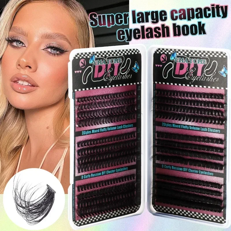 456 Cluster False Eyelash Set D Curl 12-18mm Mixed Style 30-100D Natural Dense Lightweight Reusable for Daily Makeup Beauty Tool
456 Cluster False Eyelash Set D Curl 12-18mm Mixed Style 30-100D Natural Dense Lightweight Reusable for Daily Makeup Beauty Tool