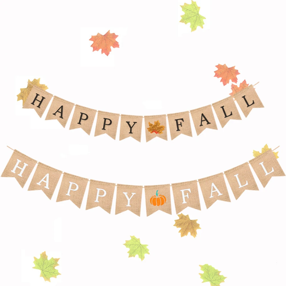 Pumpkin Decorative Banner Thanksgiving Party Supplies Bunting Flags Linen Material Letter Pattern Wall Window Mantel Photo Prop
Pumpkin Decorative Banner Thanksgiving Party Supplies Bunting Flags Linen Material Letter Pattern Wall Window Mantel Photo Prop
