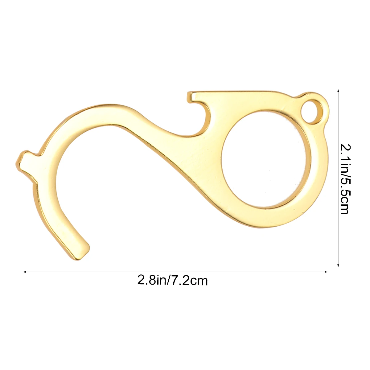 2pcs Free Door Opener Elevator Button Opener Elevator Tool Contact-free Door Handle Key Chain (Random Style)
2pcs Free Door Opener Elevator Button Opener Elevator Tool Contact-free Door Handle Key Chain (Random Style)