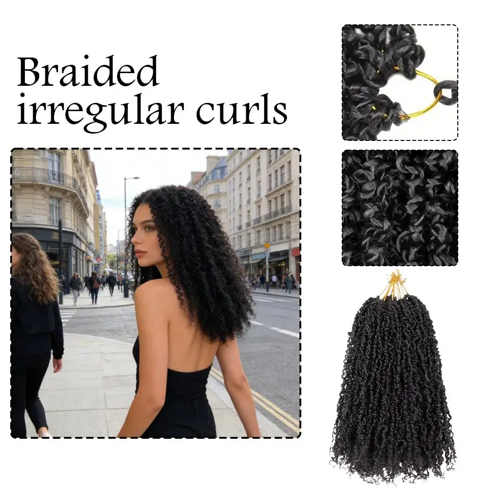 Braided Curly Wig Hand Woven 24 Roots Frizz Resistant African Coily Hair Synthetic Fiber Wig For Women Natural Daily Style
Braided Curly Wig Hand Woven 24 Roots Frizz Resistant African Coily Hair Synthetic Fiber Wig For Women Natural Daily Style