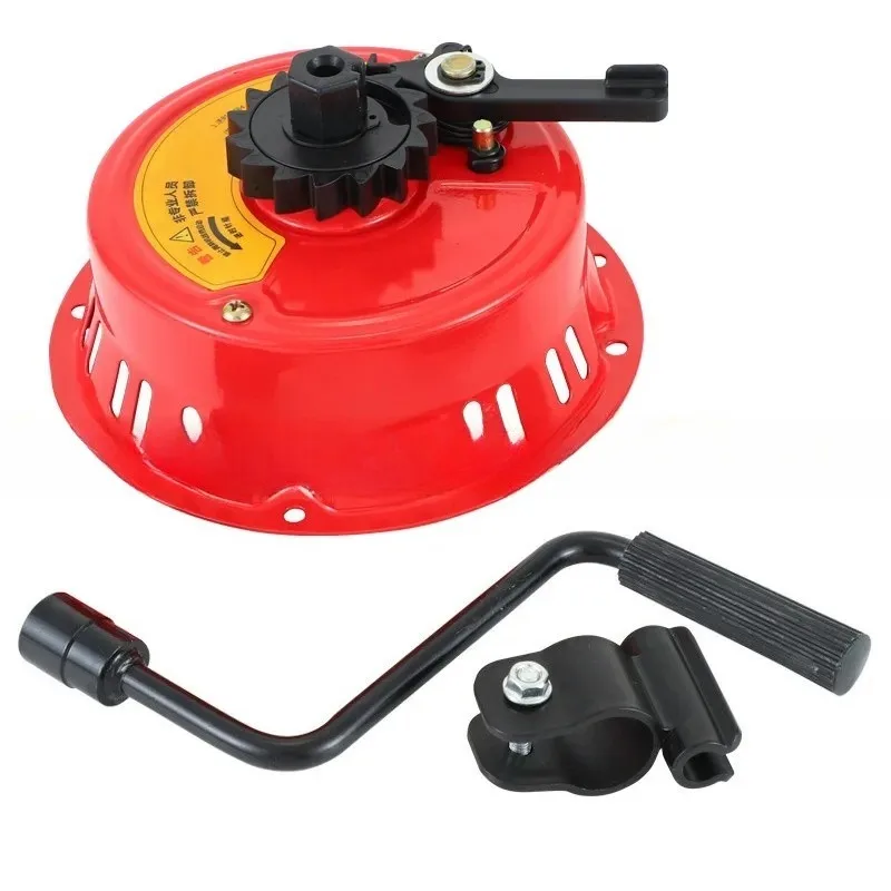 Micro tiller water pump water pump generator hand free pull starter new iron shell
Micro tiller water pump water pump generator hand free pull starter new iron shell