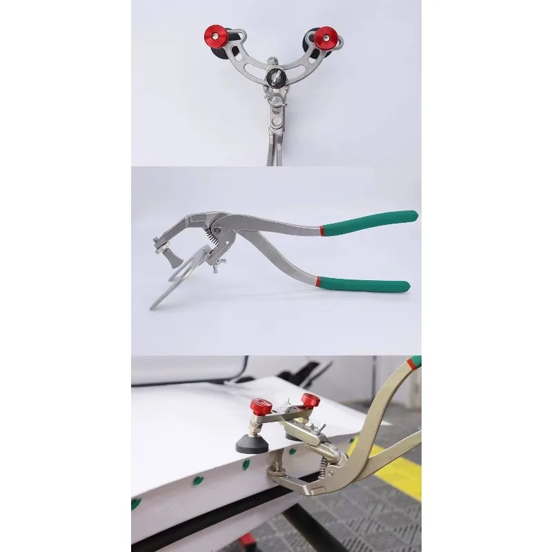 Portable Anti-slip Crimp Pliers Paintless Dent Removal Tool Car Body Fender Edge Repair Bending Vise Hand Tool
Portable Anti-slip Crimp Pliers Paintless Dent Removal Tool Car Body Fender Edge Repair Bending Vise Hand Tool