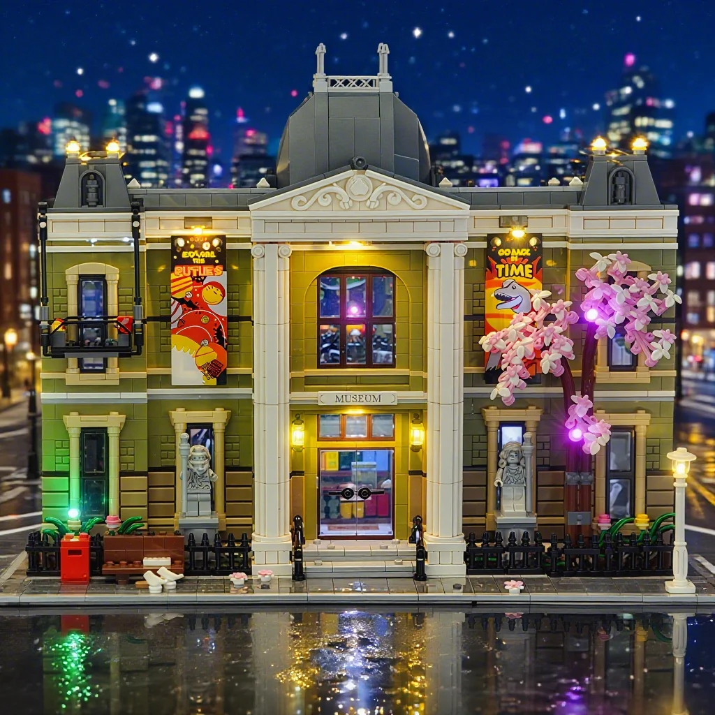 (Not Include Building Blocks ) LED Lights for lego 10326 Natural-History Museum Decorative Lamp With battery box
(Not Include Building Blocks ) LED Lights for lego 10326 Natural-History Museum Decorative Lamp With battery box